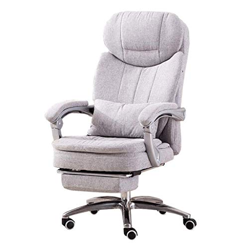Halter Reclining Office Chair - Executive Adjustable Rolling Swivel Chair Headrest with Retractable Footrest V