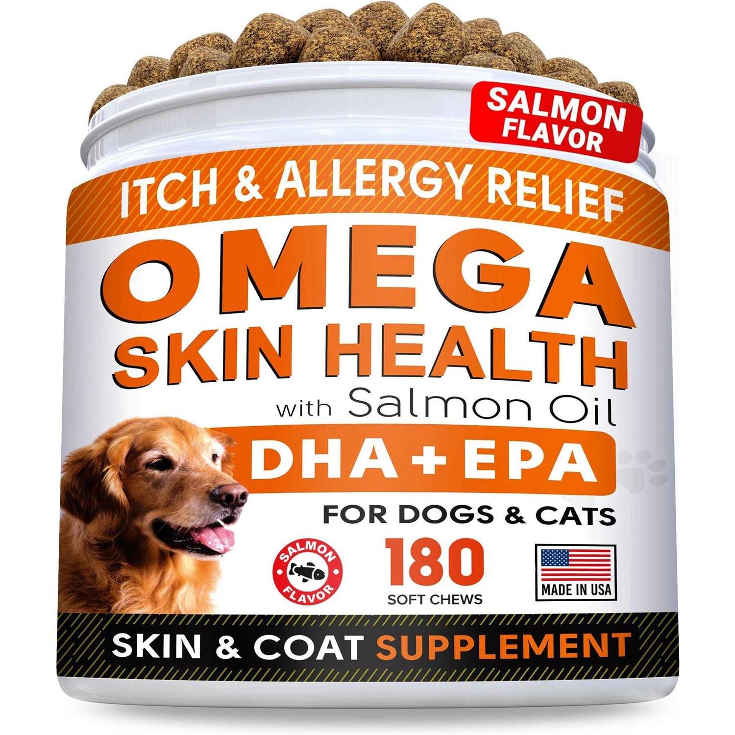 StrellaLab Fish Oil Omega 3 Treats for Dogs - Pet Supplies online store