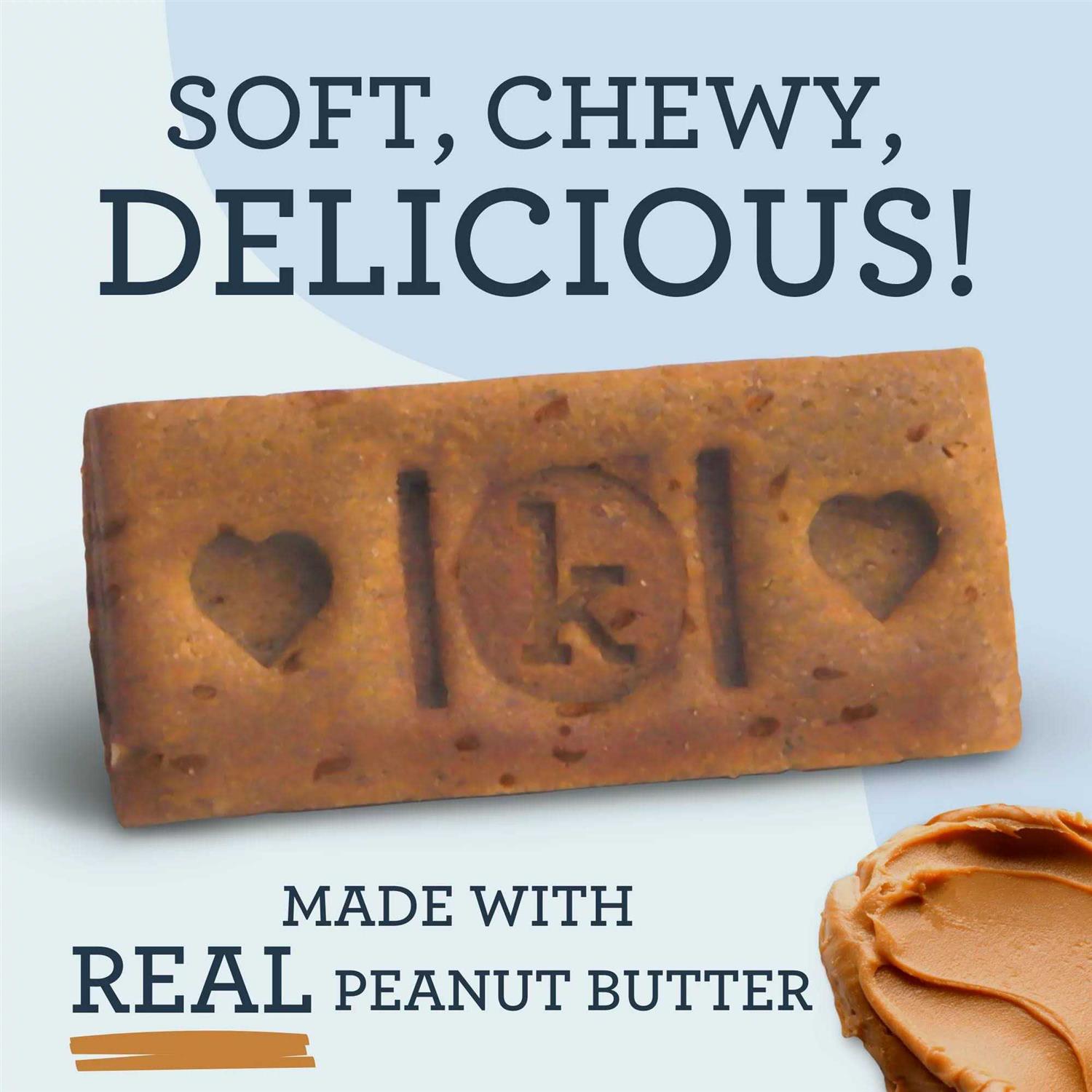 Kradle Calming Bliss Soft Bake Dog Bars Peanut Butter Bacon Flavor - Pet Supplies online store