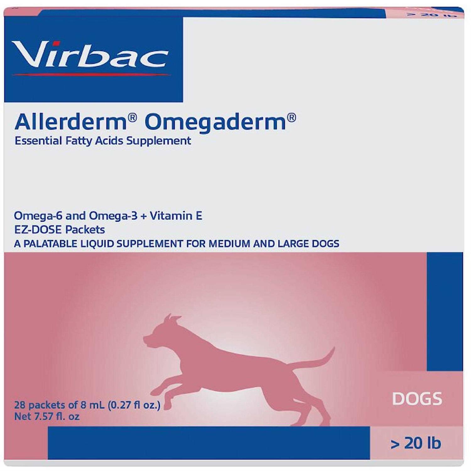 Allerderm Omegaderm EZ Dose for Large Dogs - Pet Supplies online store