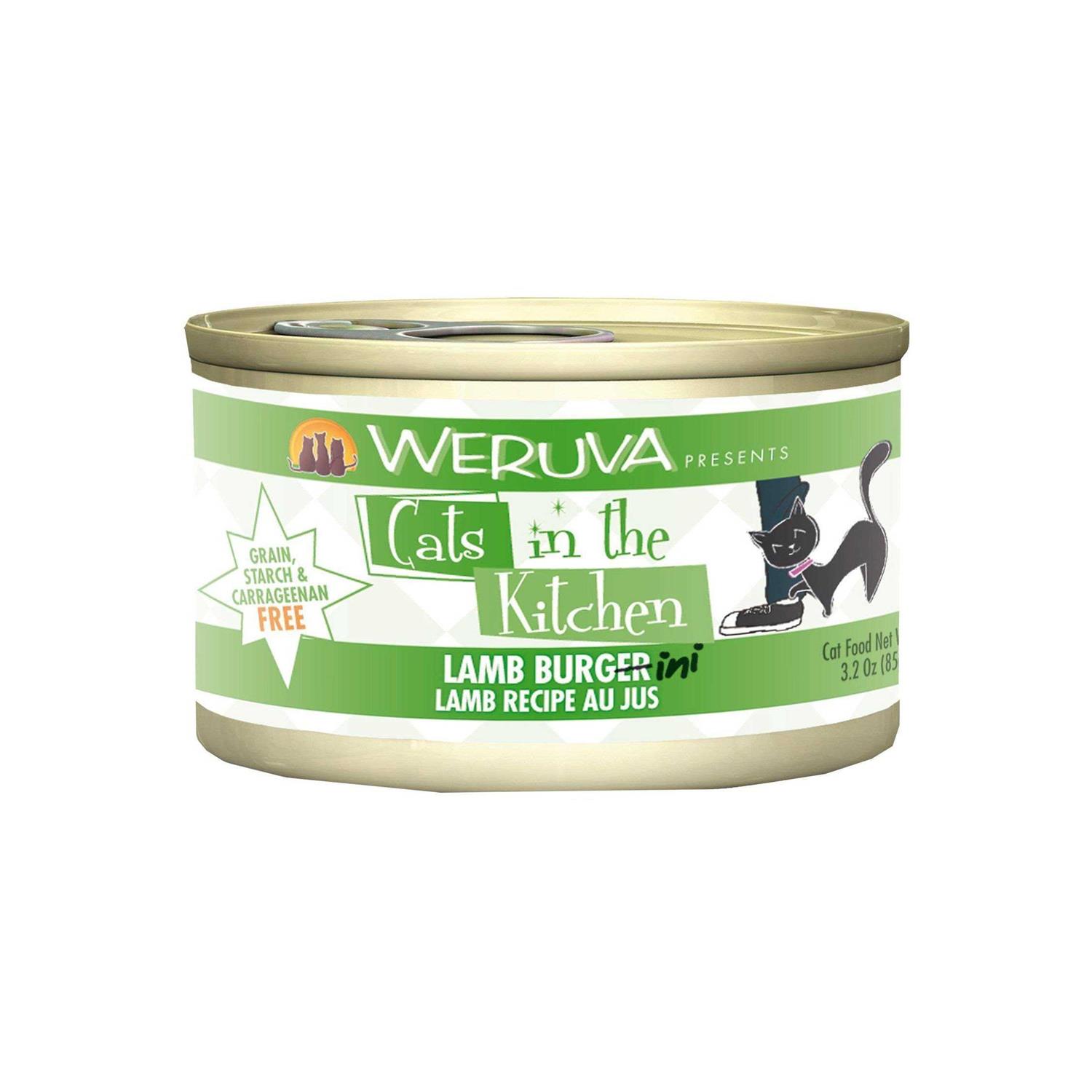 Weruva Cats in the Kitchen Lamb Burgini Cat Food - Pet Supplies online store