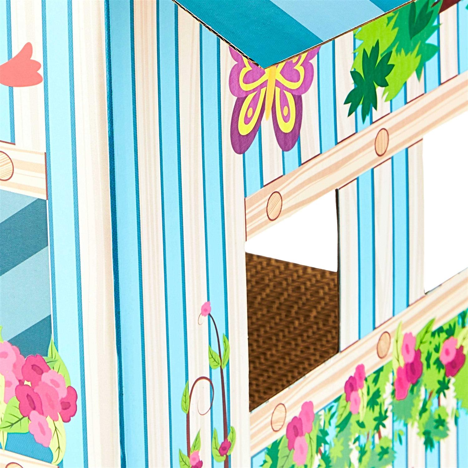 Vibrant Life Tree House Corrugated Paper Cat Scratch House - Pet Supplies online store