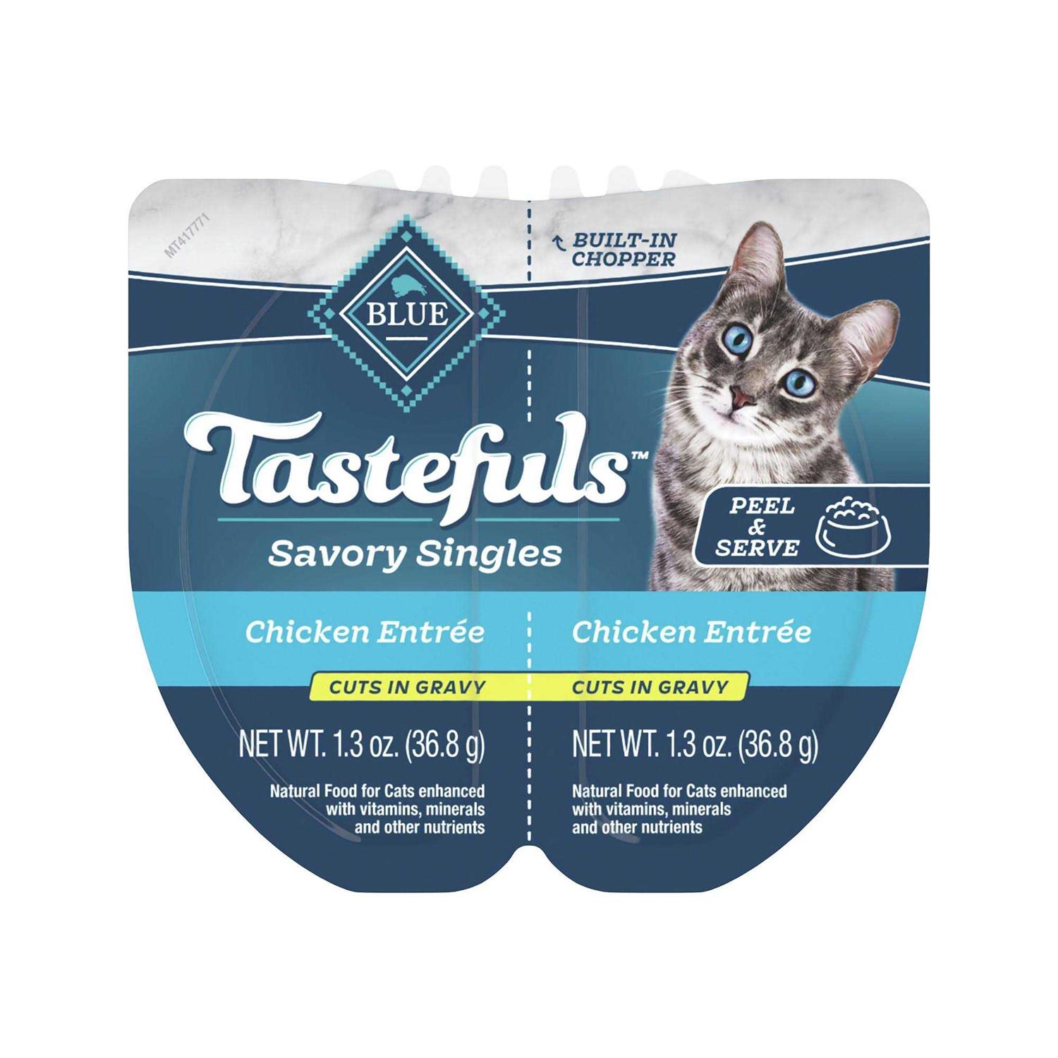 Blue Buffalo Tastefuls Savory Singles Wet Cat Food - Pet Supplies online store