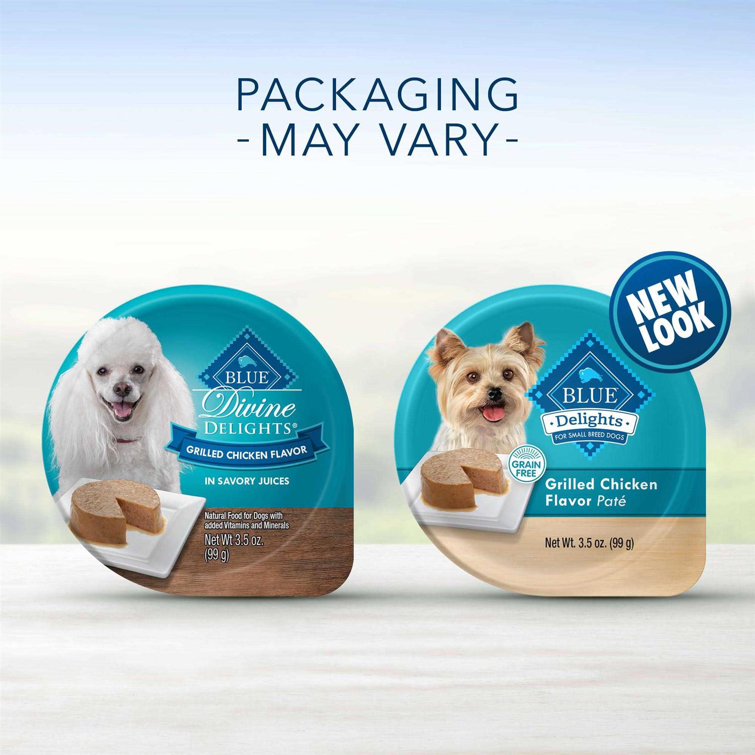 Blue Buffalo Delights Grilled Chicken Flavor Pate Small Breed Dog Food - Pet Supplies online store