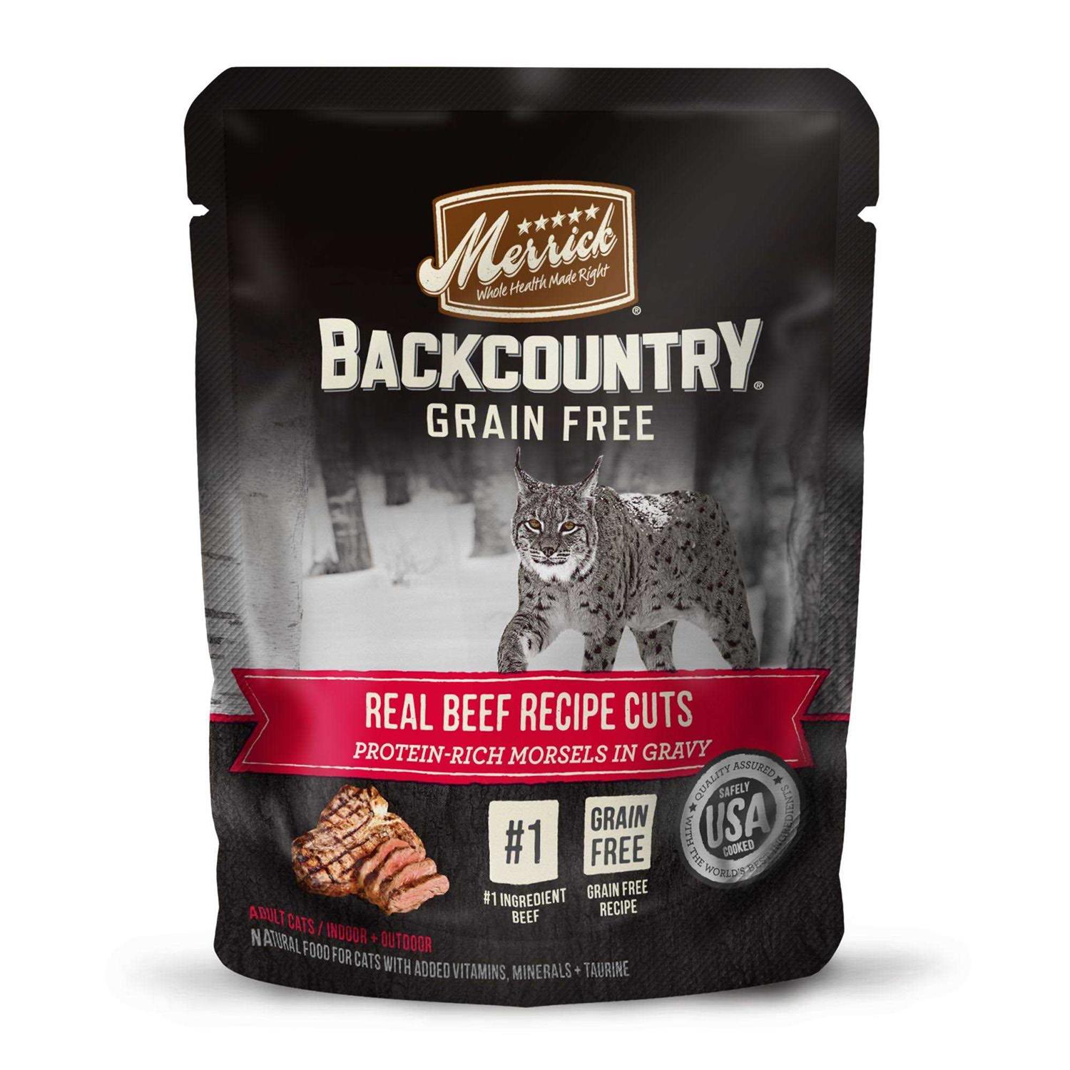 Merrick Backcountry Cat Food Real Cuts - Pet Supplies online store