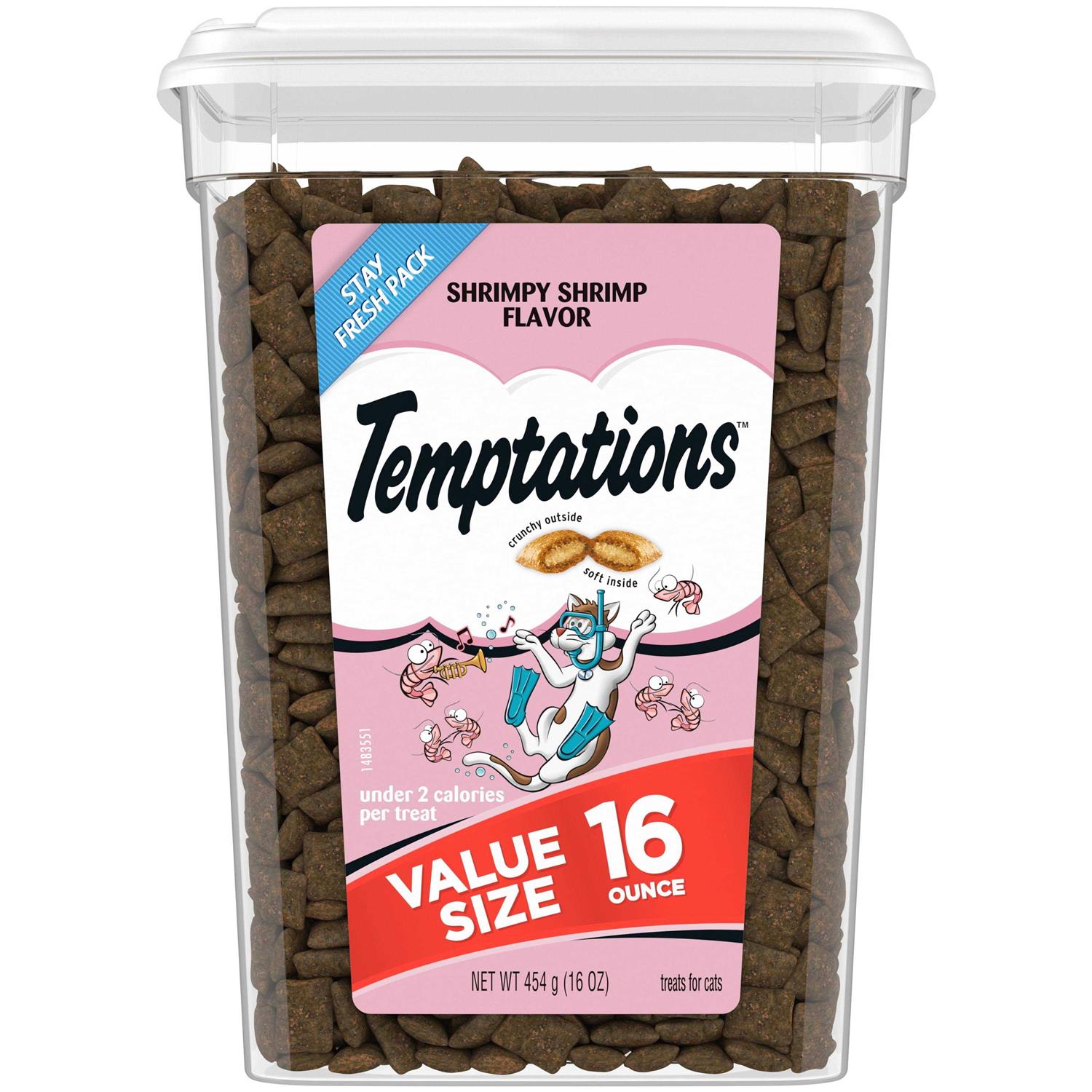 Temptations Cat Treats Shrimpy Shrimp Flavor - Pet Supplies online store