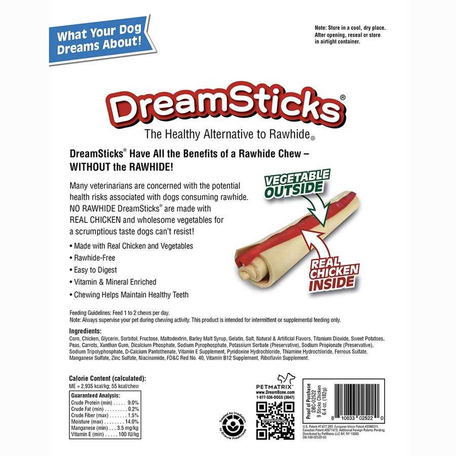 DreamBone Chicken DreamSticks - Pet Supplies online store