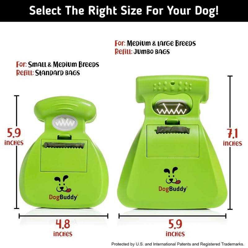 DogBuddy Pooper Scooper, Portable Dog Pooper Scooper, Poop Scoop for Small and - Pet Supplies online store