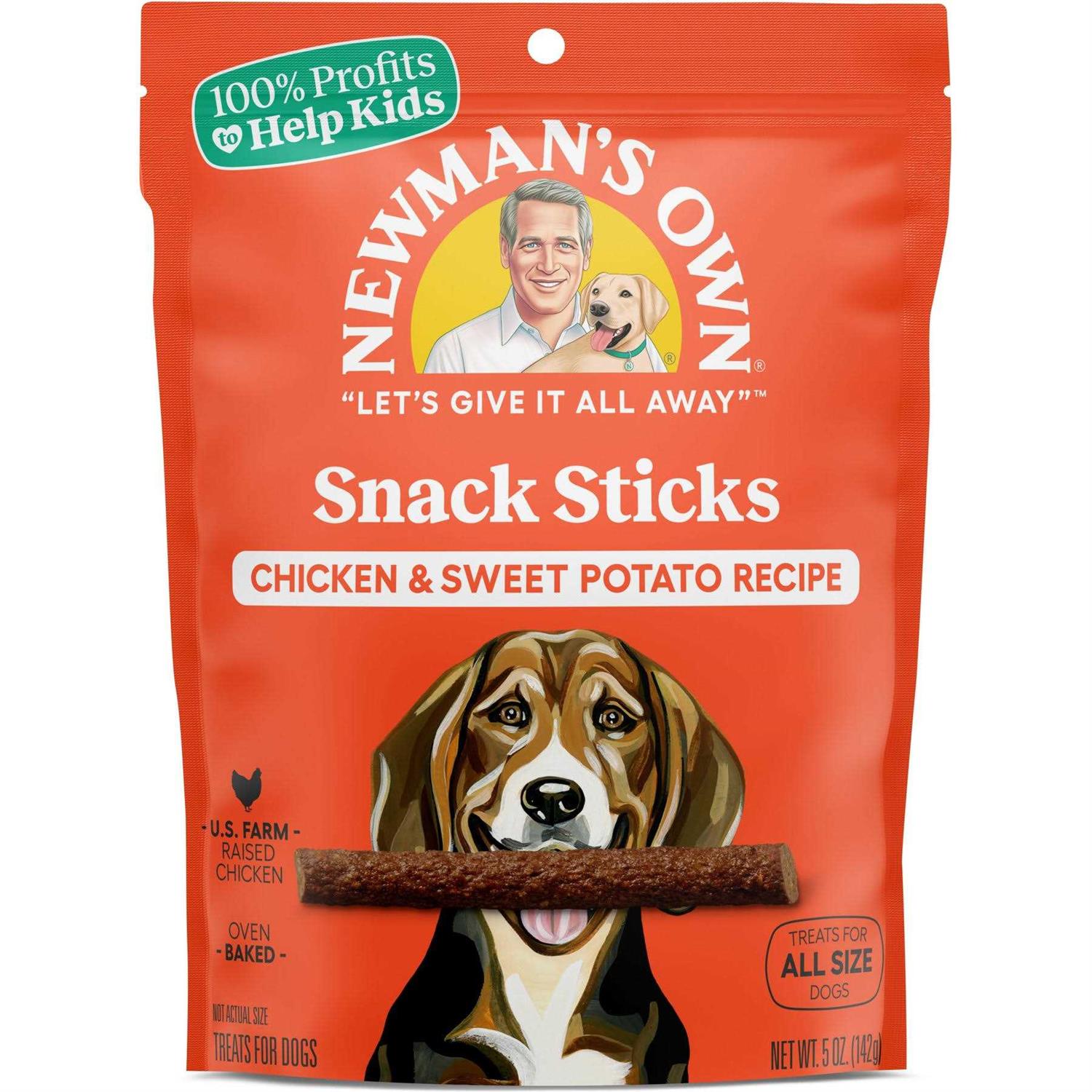 Newman's Own Chicken Snack Sticks - Pet Supplies online store