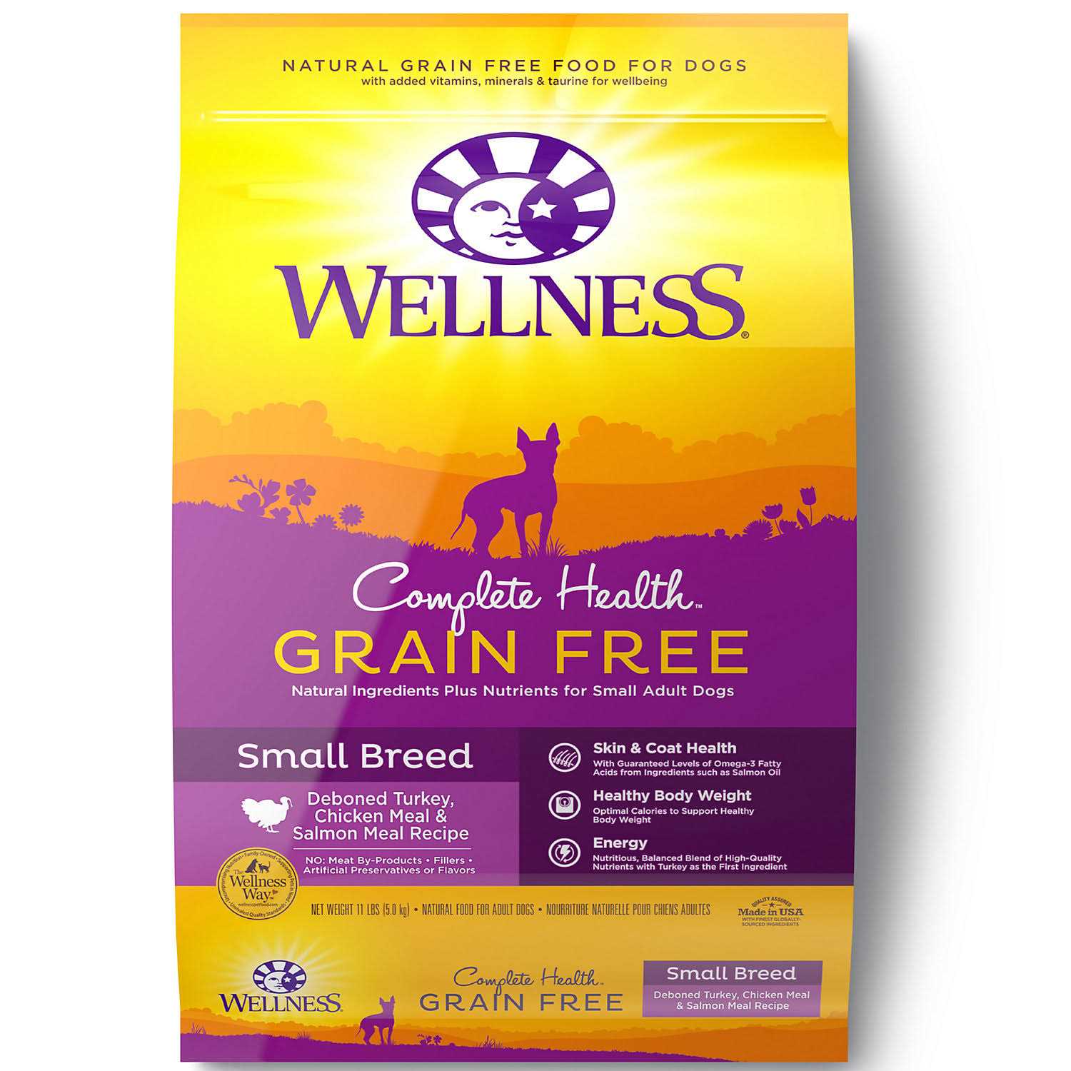 Wellness Grain Free Complete Health Small Breed Deboned Turkey Chicken & Salmon Dry Dog Food - Pet Supplies online store