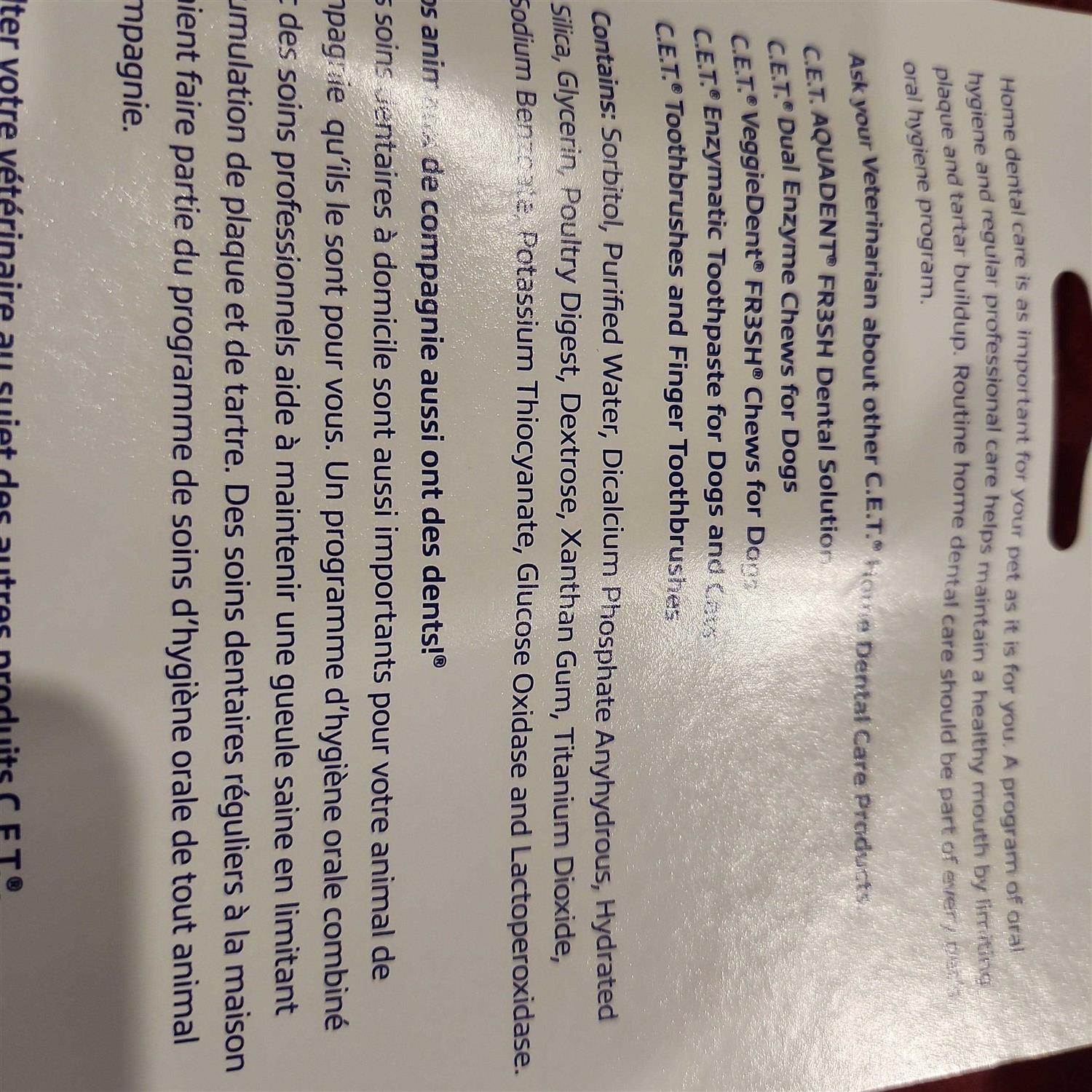 C.E.T. Oral Hygiene Kit for Dogs - Pet Supplies online store