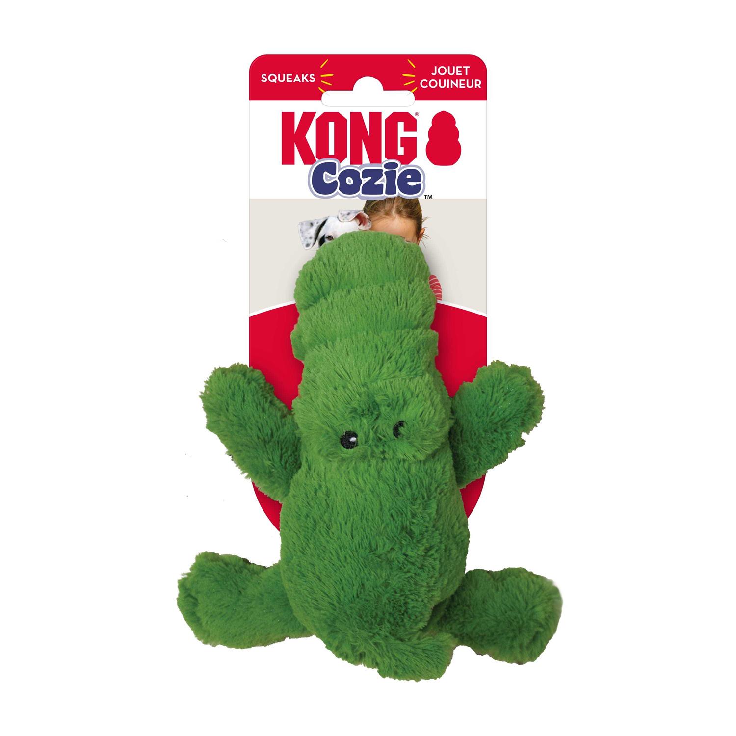 KONG Ali Alligator Cozie Dog Toy - Pet Supplies online store