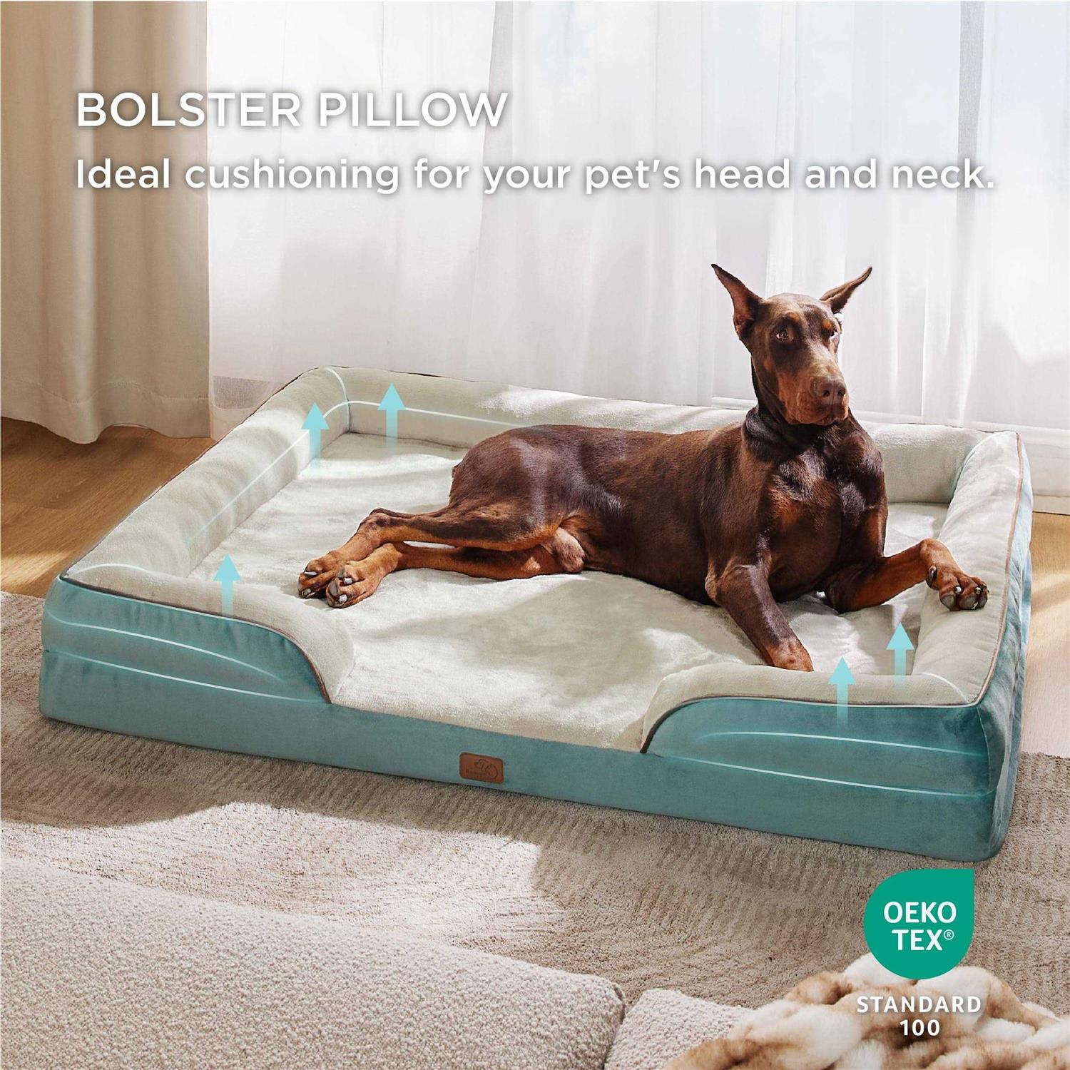 Bedsure Orthopedic Dog Bed Dogs Dog Bed Sofa Washable - Pet Supplies online store