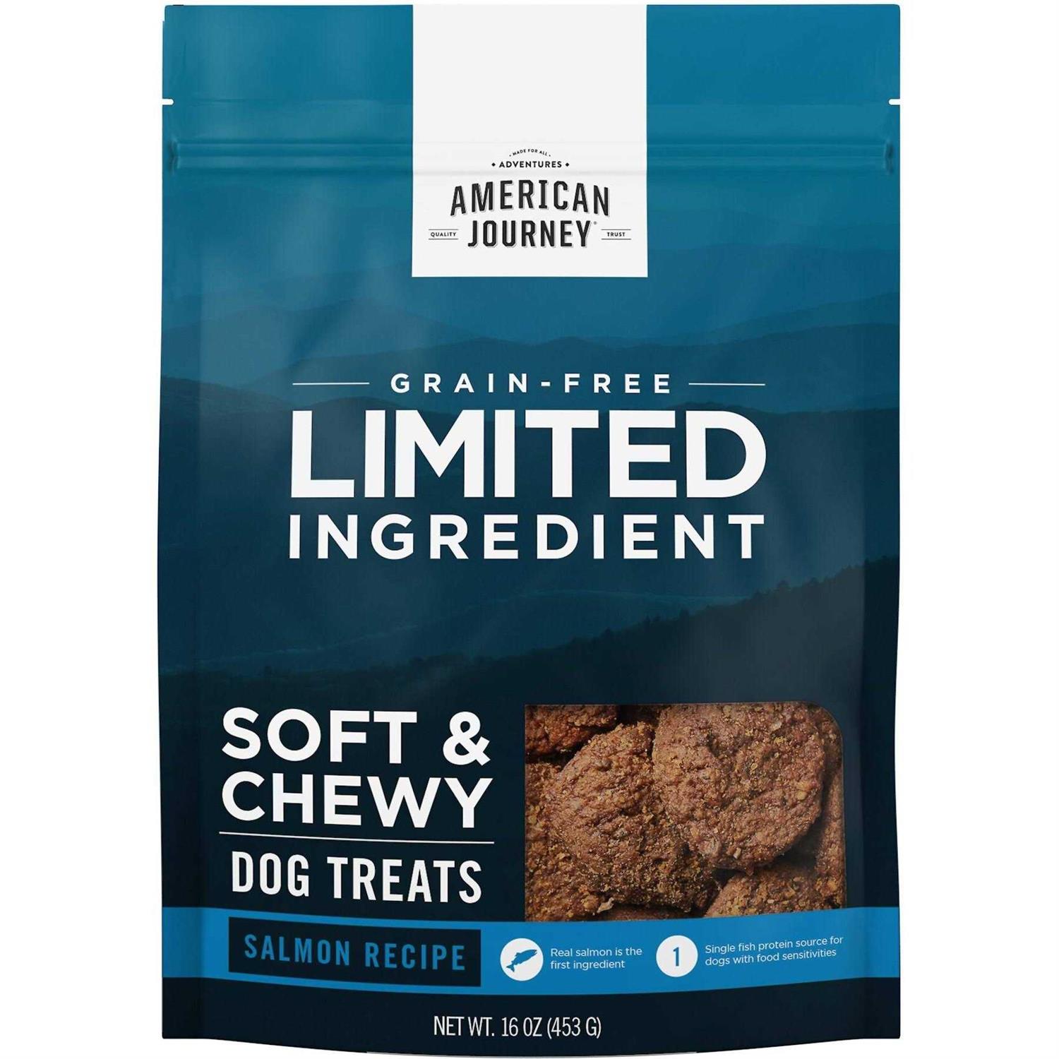 American Journey Limited Ingredient Grain-Free Recipe Soft & Chewy Dog Treats - Pet Supplies online store