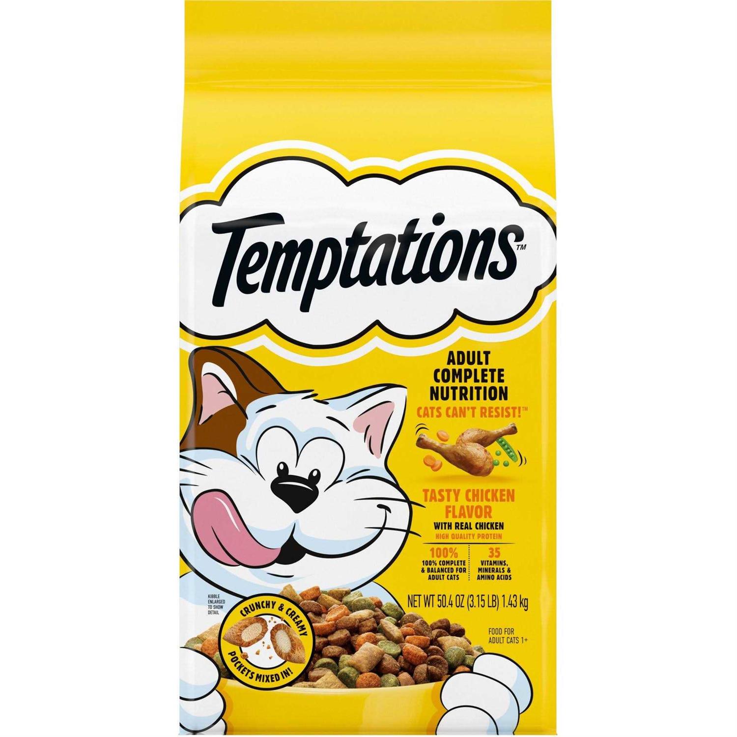 Temptations Tasty Chicken Adult Dry Cat Food - Pet Supplies online store