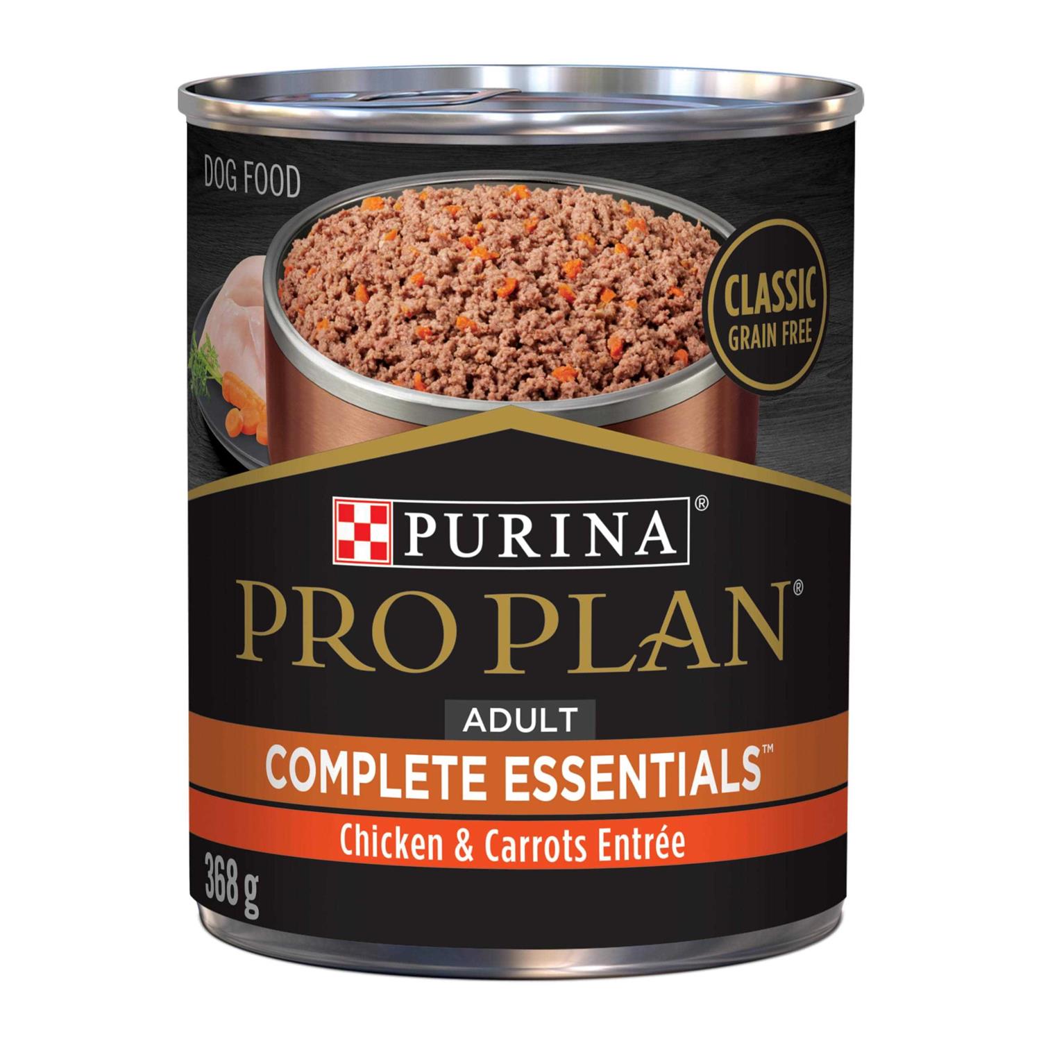 Purina Pro Plan High Protein Dog Food Wet Pate, Chicken and Carrots Entree - Pet Supplies online store