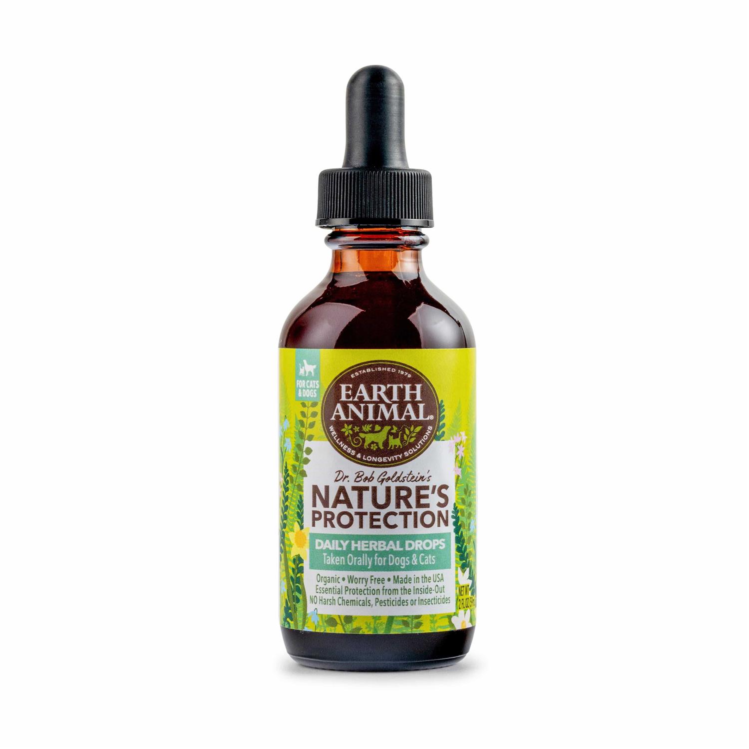Earth Animal Flea & Tick Herbal Drops - Pet Supplies online store