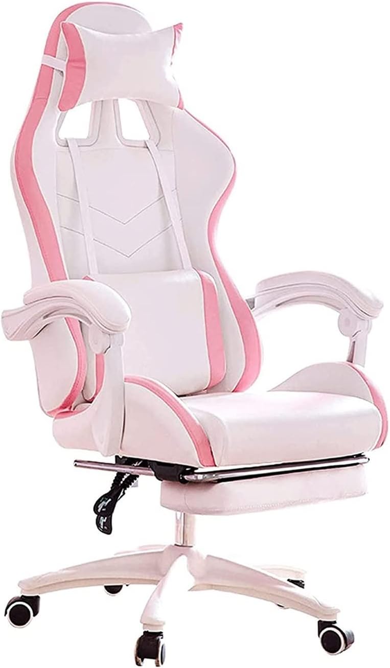 PU Leather Office Executive Chair Heavy Duty Metal Base & Linkage Armrests Large Executive Desk Computer Task Chair with Footrest Ergonomic Design for Women Adults lofty ambition (