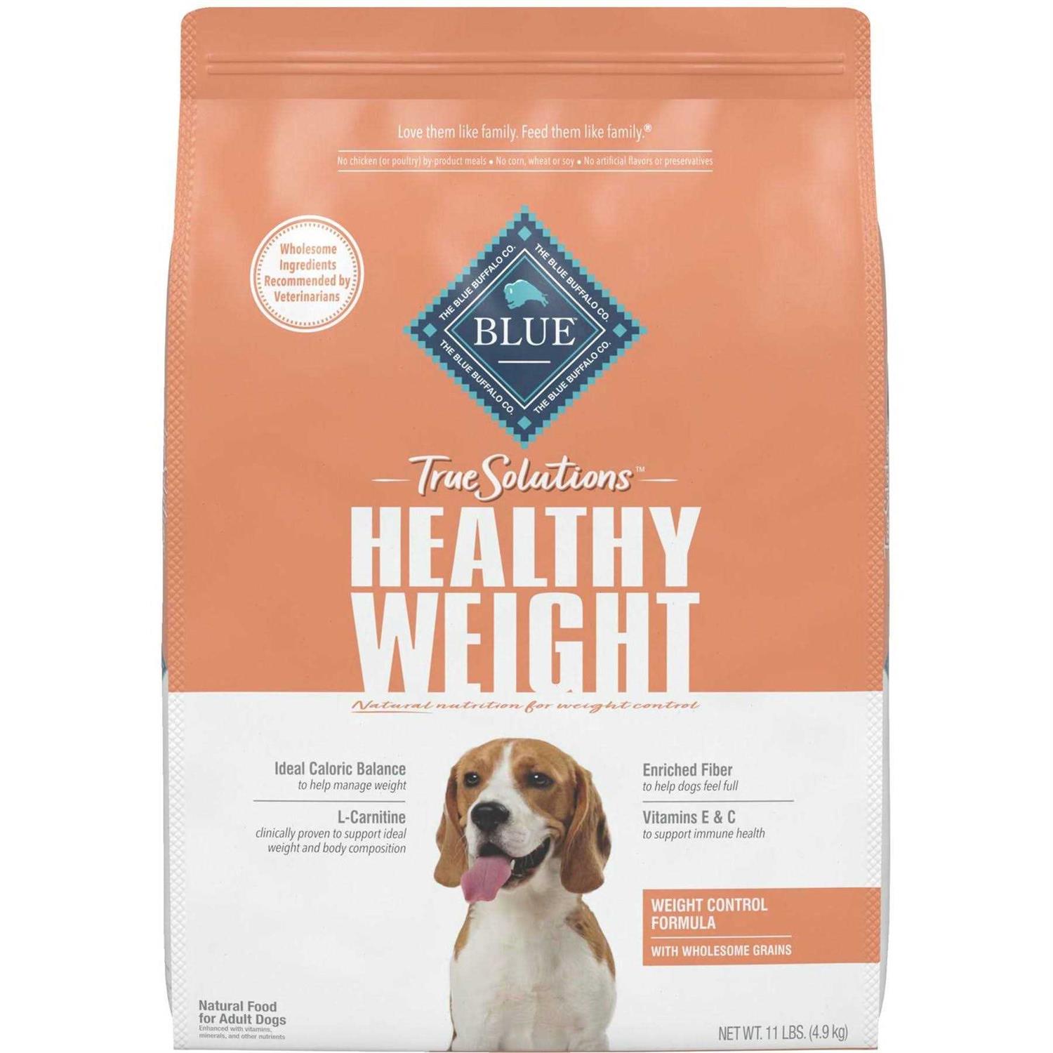 Blue Buffalo True Solutions Fit Healthy Weight Control Chicken Adult Dry Dog Food - Pet Supplies online store