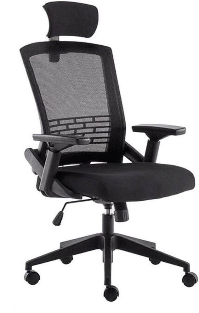 Office Chair - Ergonomic High Back Mesh Office Chair with Adjustable Armrest Lumbar Support Headrest Swivel Task Desk Chair Computer