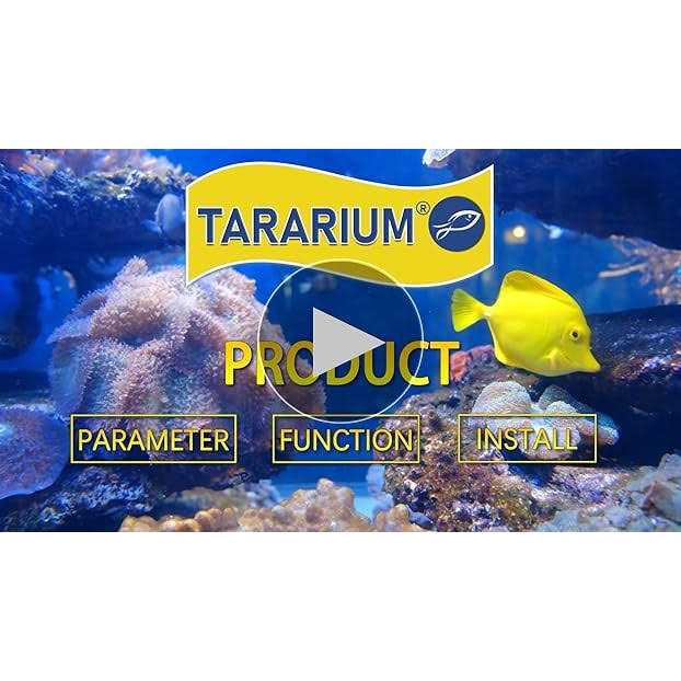 TARARIUM Aquarium Filter for 40-150 Gal. Tank Crystal 300gph Biochemical Filtration Powerful Pump Submersible Internal Fish Tank Filters Large Tank - Pet Supplies online store