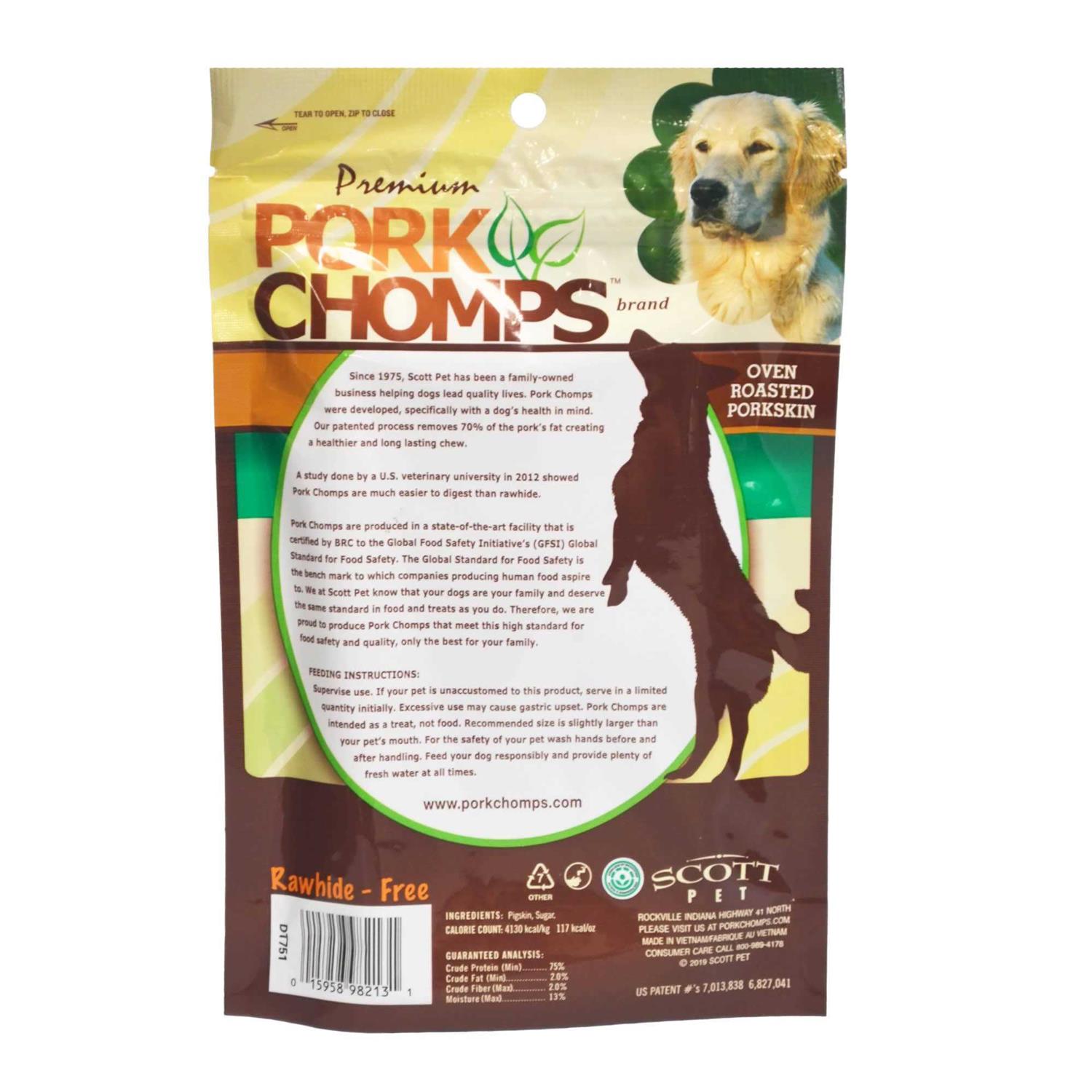Pork Chomps Roasted Twists - Pet Supplies online store