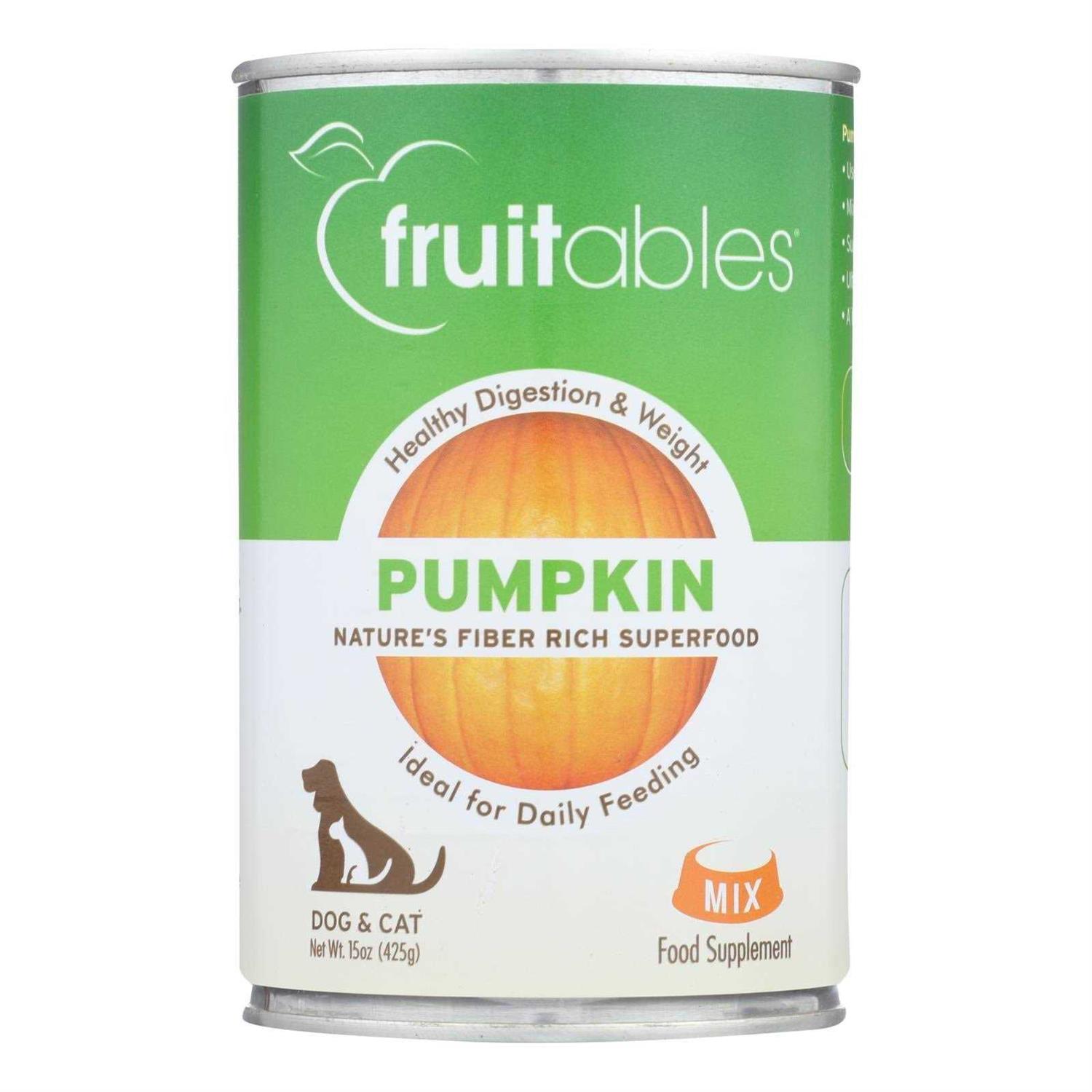 Fruitables Pet Puree Pumpkin Can - Pet Supplies online store