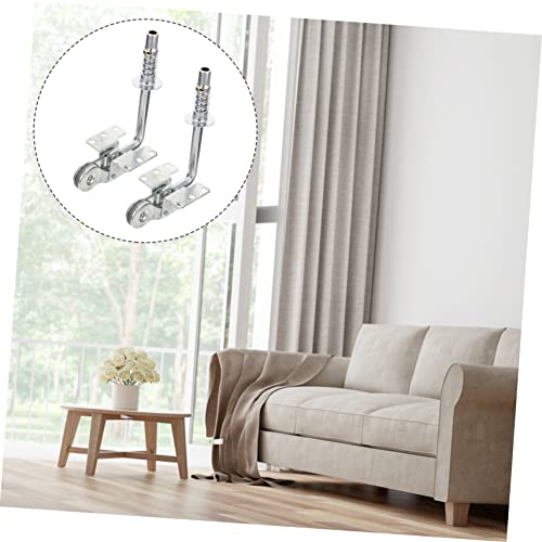 Cabilock 2pcs Sofa Accessories Adjustment Metal Function Sofa Accessories Sectional Couches Sectional Sofa Connectors Couch Lifters Headrest Regulator Modular Sofa Tool Iron Bench Furniture