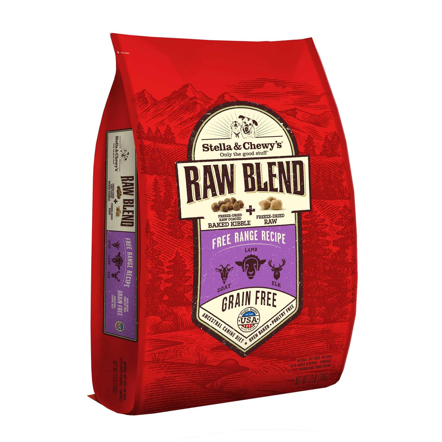 Stella & Chewy's Raw Blend Red Meat Recipe Dog Food - Pet Supplies online store