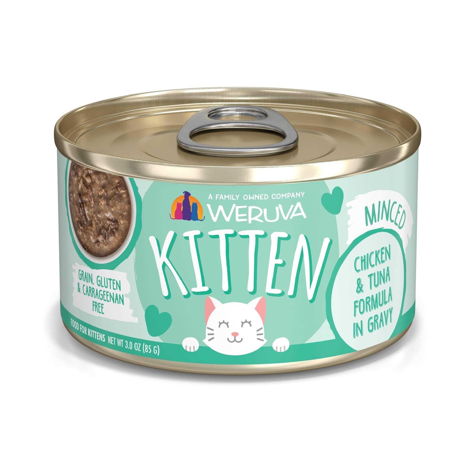 Weruva Kitten Chicken & Tuna Formula in Gravy Wet Cat Food - Pet Supplies online store