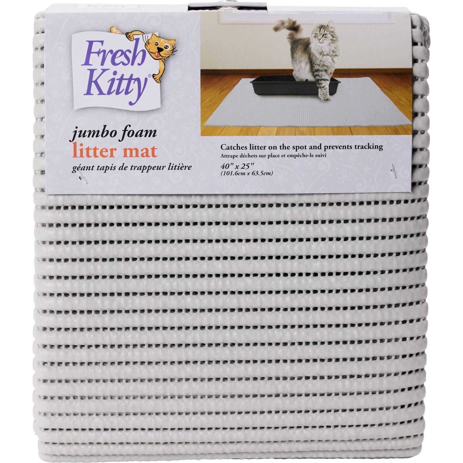 Fresh Kitty Jumbo Foam Litter Mat - Pet Supplies online store
