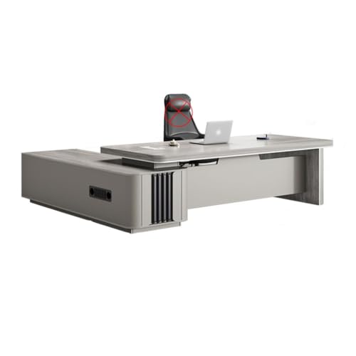 Ergo Desk Suitable for The Company's Office Boss Desk, President Manager Desk, Office Furniture, Leadership Desk Deask(180 * 80 * 75cm)