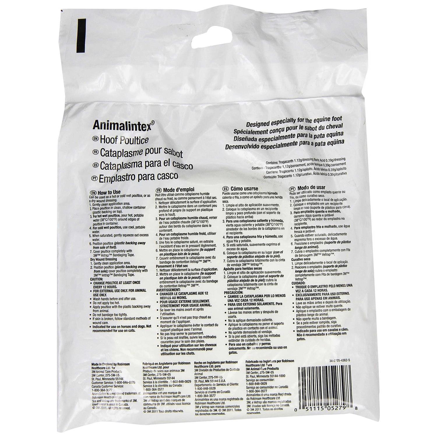 3M Animalintex Hoof Poultice - Pet Supplies online store