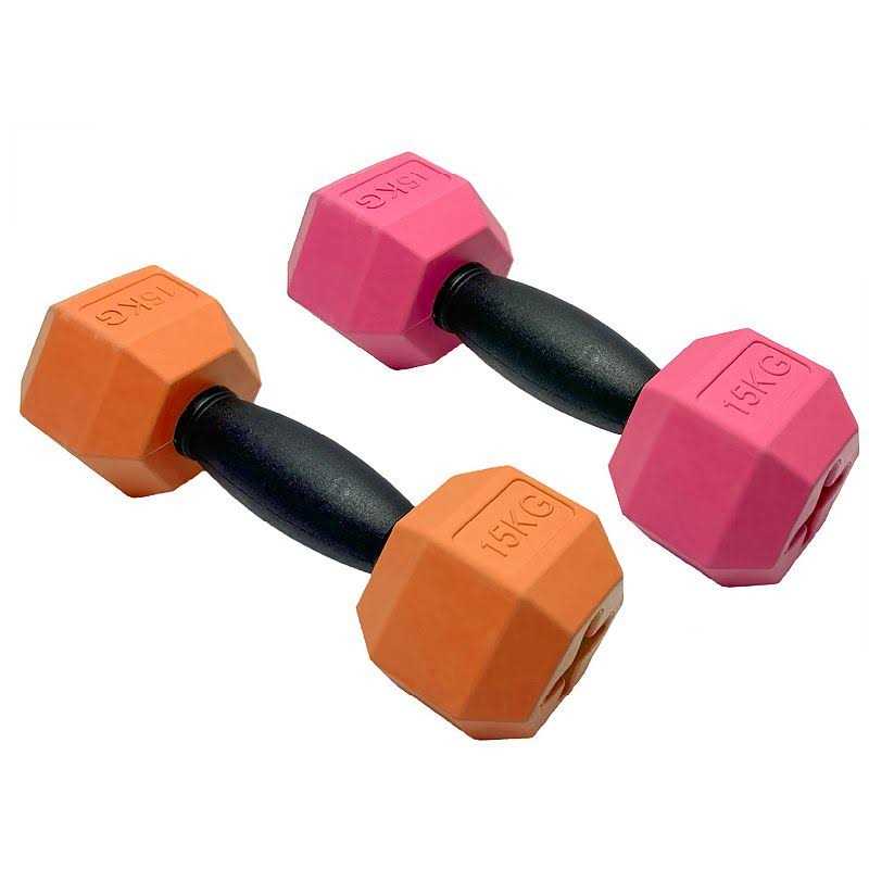 Friends Forever Dumbbell Rubber Chew Dog Toys 2-piece Set - Pet Supplies online store