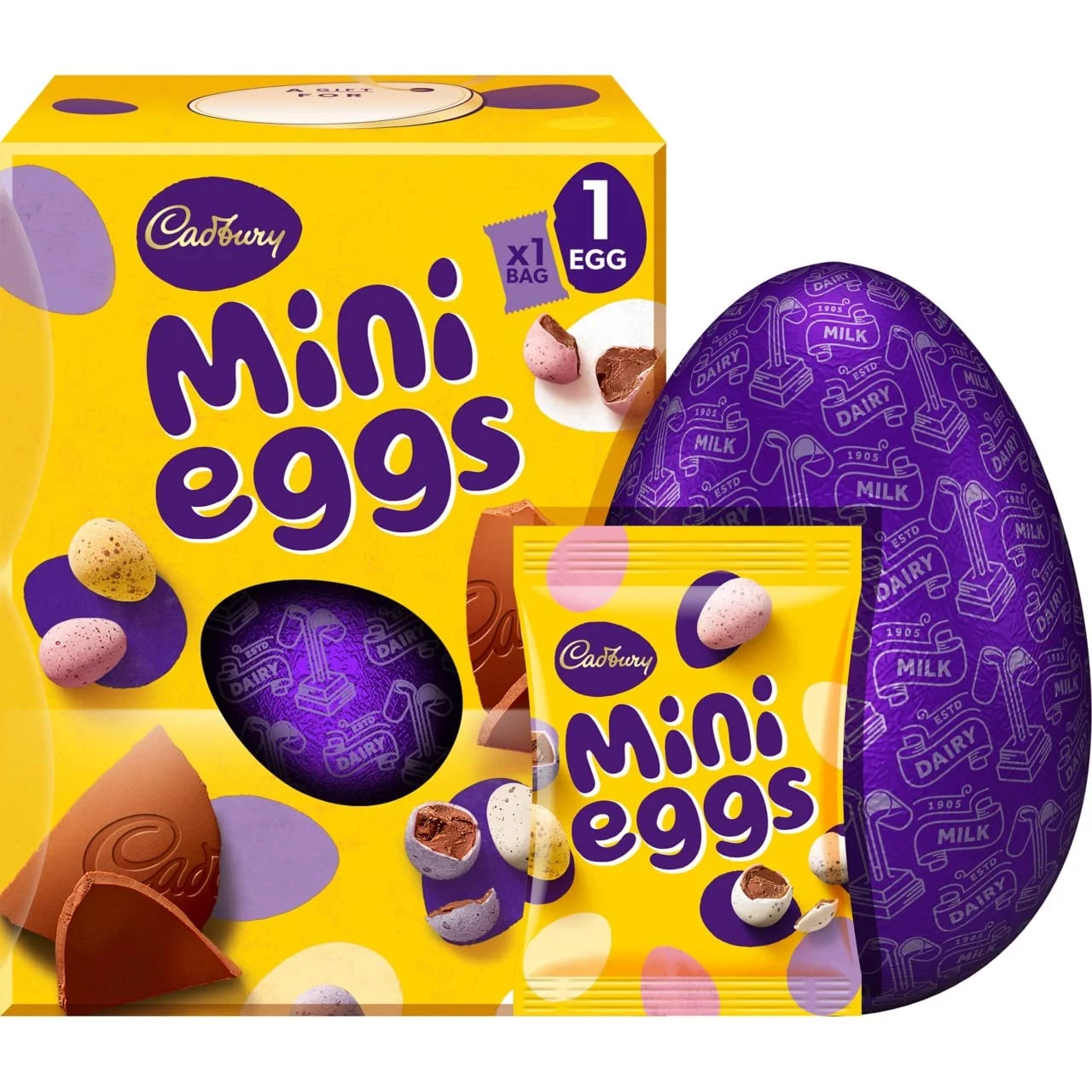 Cadbury Mini Eggs Large Egg 193.5G