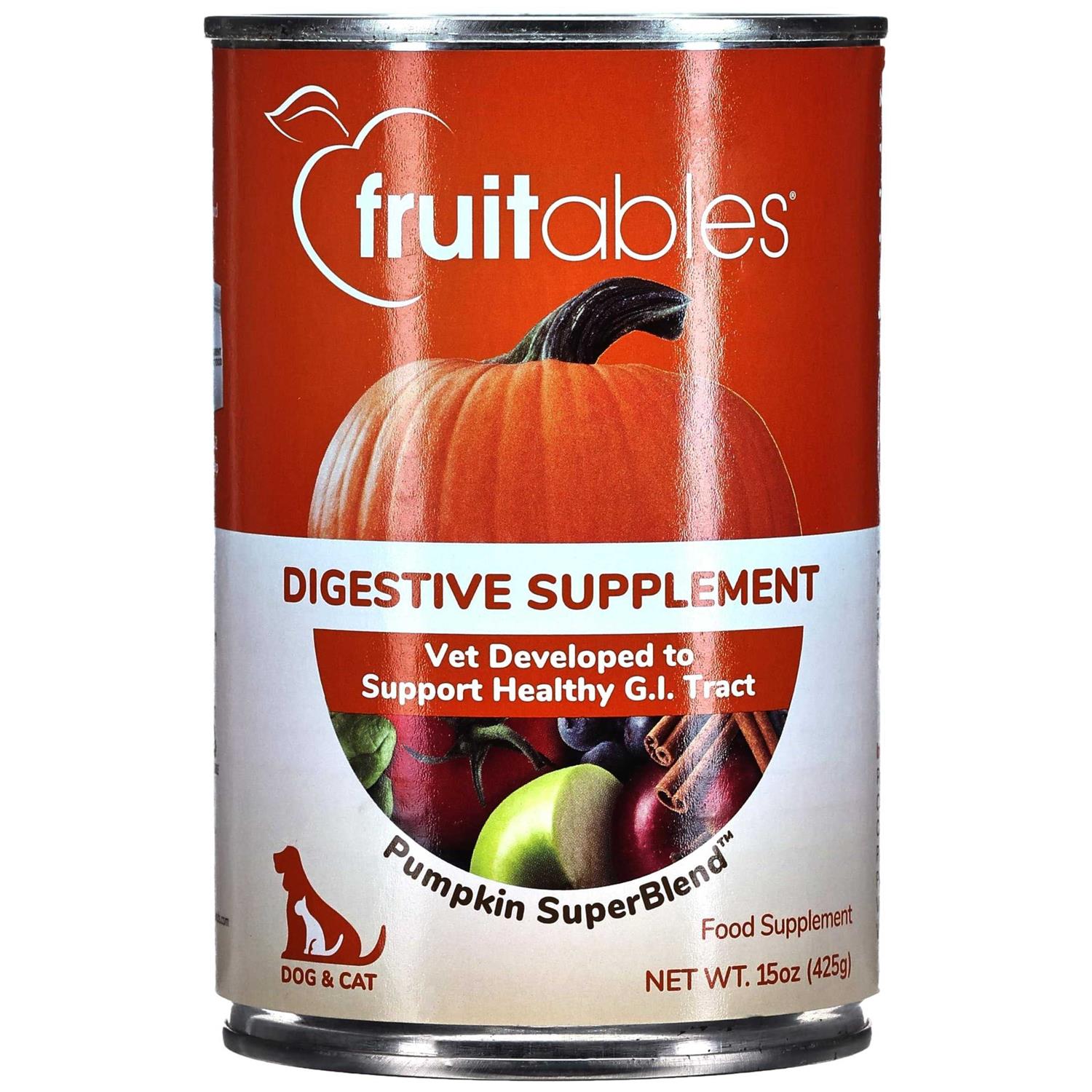 Fruitables Pumpkin Digestive Supplement - Pet Supplies online store
