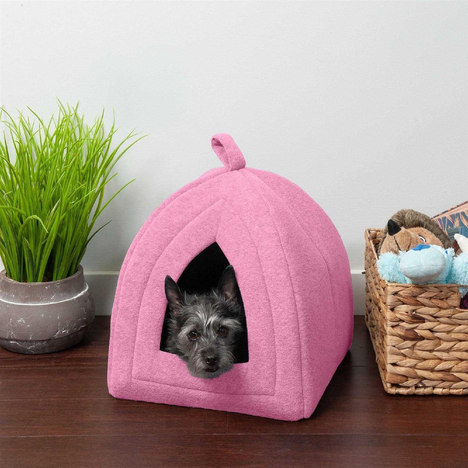 FurHaven Fleece Pet Bed Tent - Pet Supplies online store