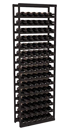 Wine Racks America® Knotty Alder Baker Style Wine Rack Unstained