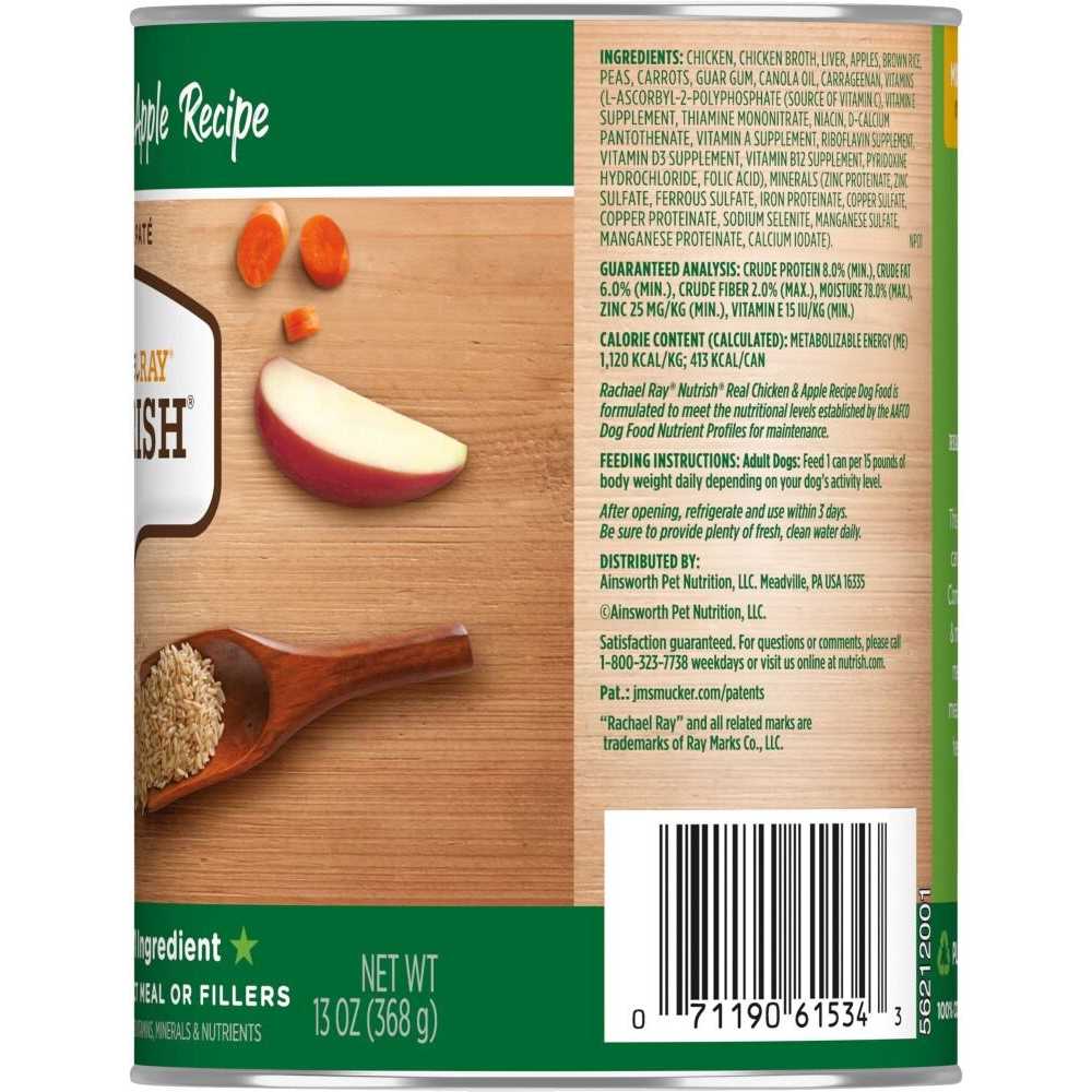 Rachael Ray Nutrish Real Chicken & Apple Dog Food - Pet Supplies online store