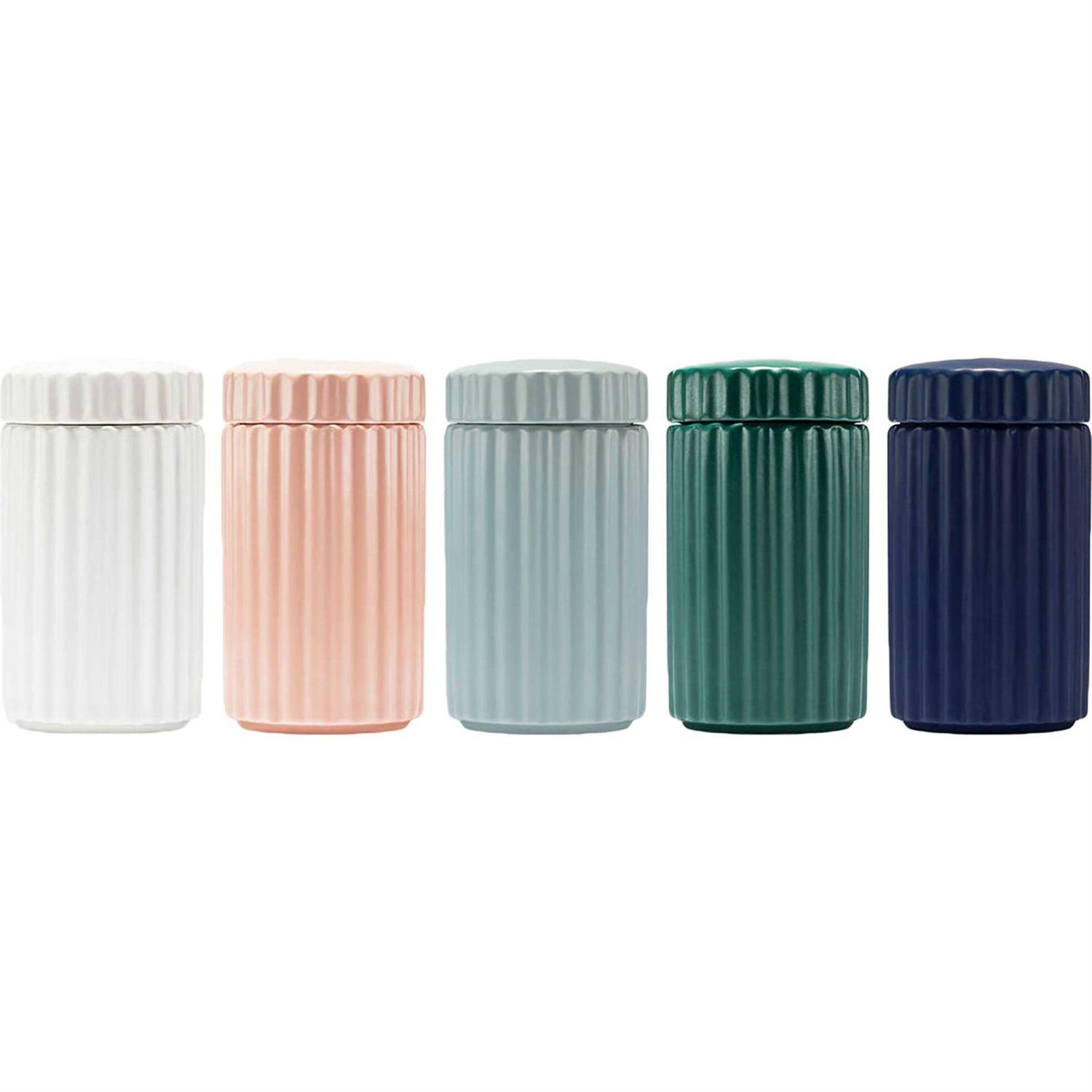 Waggo Ceramic Ripple Dog Treat Jar - Pet Supplies online store