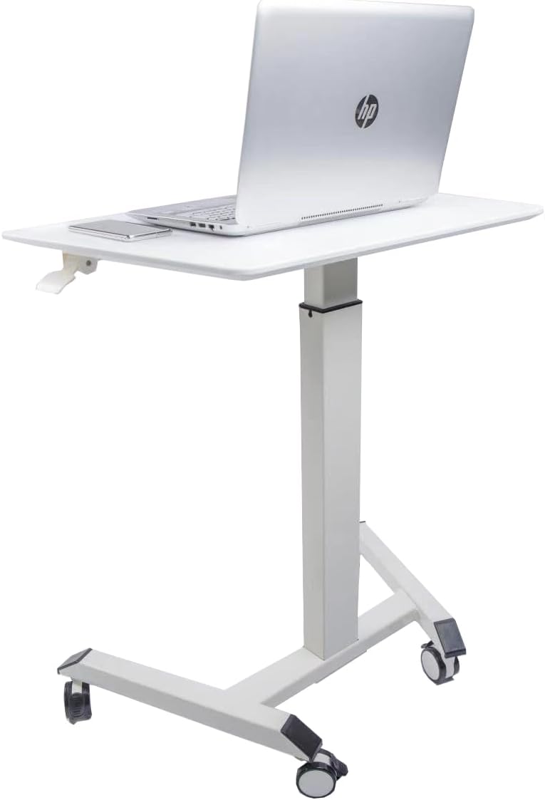 Compact Tech Desk Standing and Adjustable Desk