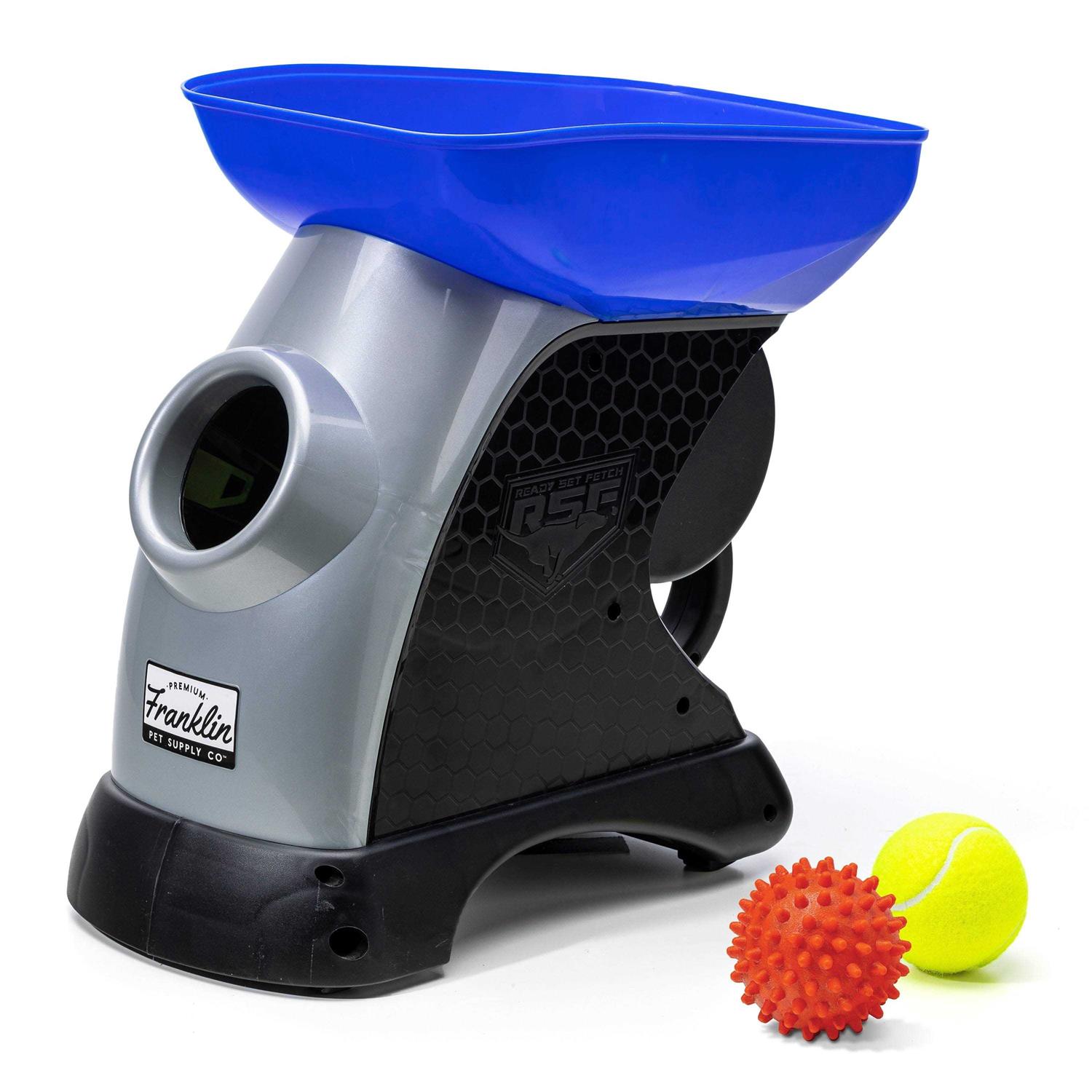 Franklin Pet Ready Set Fetch Automatic Tennis Ball Launcher Dog Toy - Pet Supplies online store