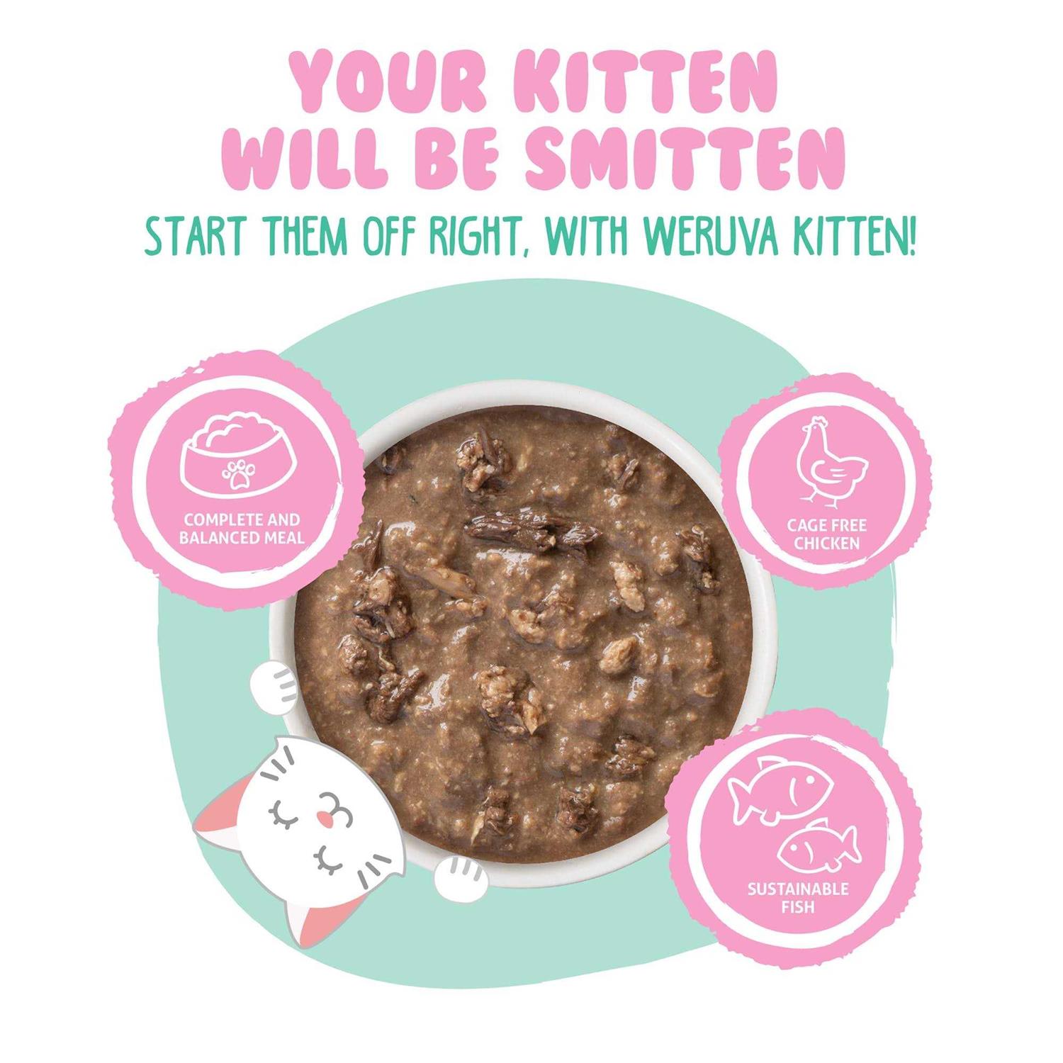 Weruva Kitten Chicken & Tuna Formula in Gravy Wet Cat Food - Pet Supplies online store