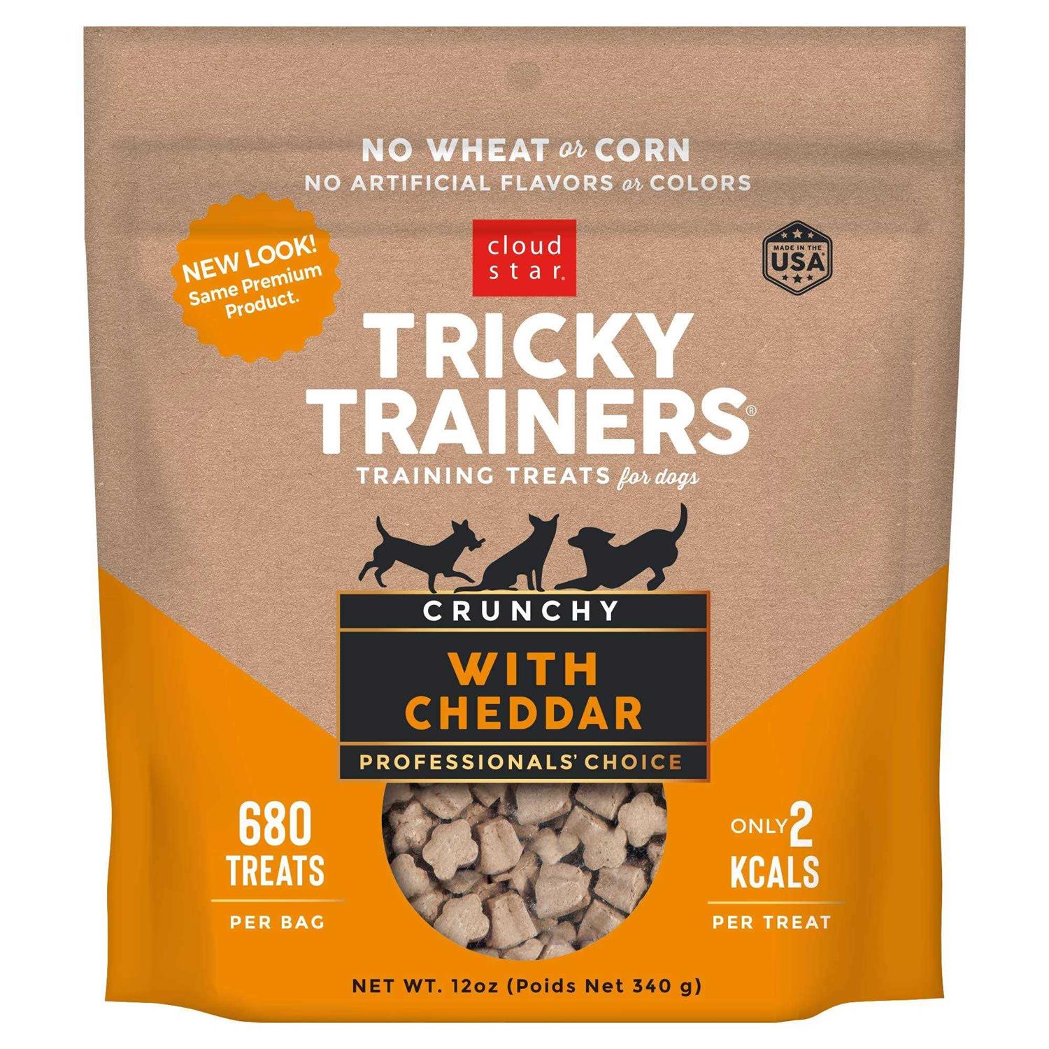Cloud Star Crunchy Tricky Trainers Dog Treats - Pet Supplies online store