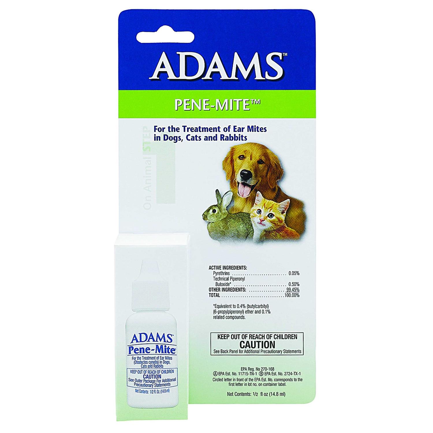 Adams Ear Mite Treatment - Pet Supplies online store