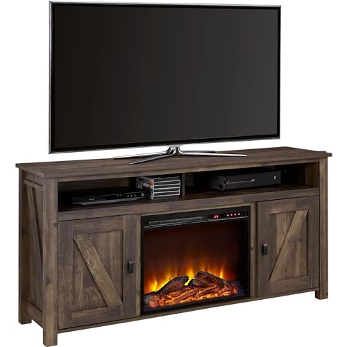 Ameriwood Home Farmington Electric Fireplace Console 50