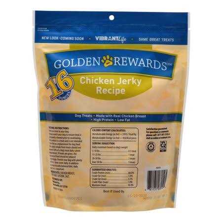 Golden Rewards Chicken Jerky Treats - Pet Supplies online store