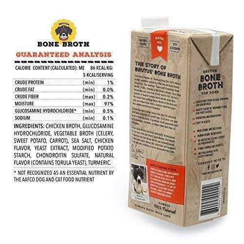 Brutus Broth Broth Bone Chicken Dogs - Pet Supplies online store