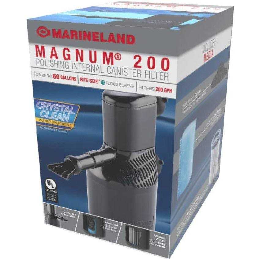 Marineland Magnum 200 Polishing Internal Canister Filter - Pet Supplies online store