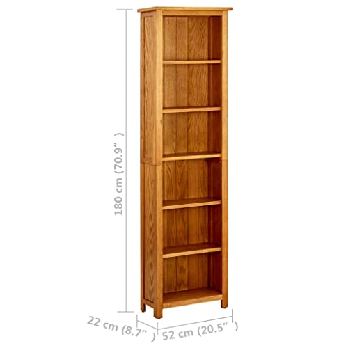 6-Tier Bookcase 20.5